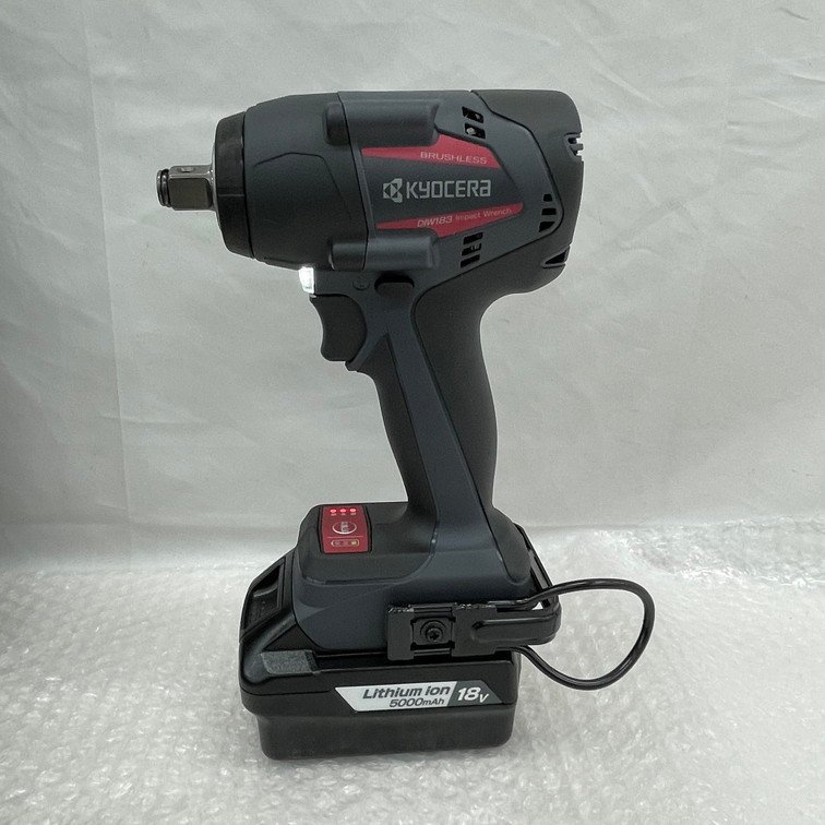 【ALAV4033】KYOCERA 充電式インパクトレンチ　DIW183L5 | : 京セラ(Kyocera)