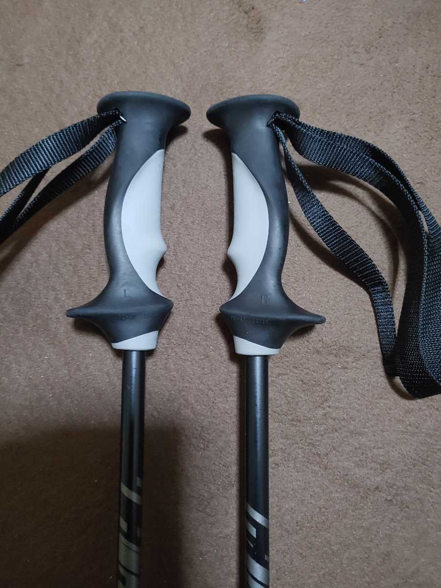 SINANO シナノ　スキーポール　ストック　　　　ザ・フリート　107 ブラック/グレー