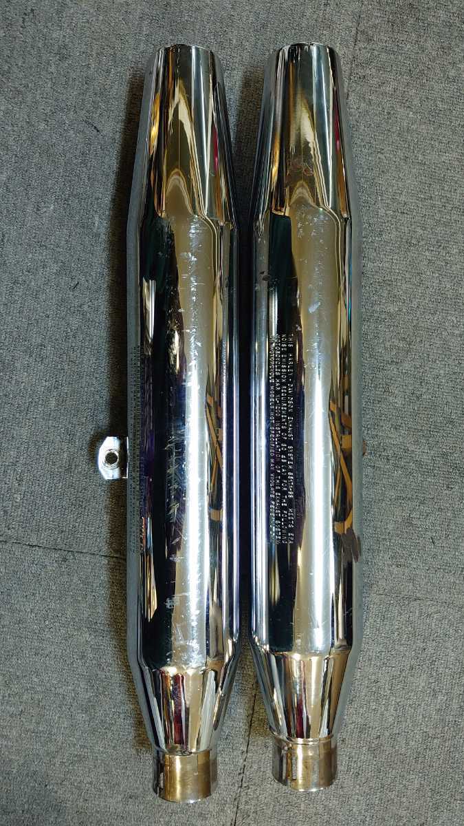 スポーツスター 純正 サイレンサー 貫通加工品 65171-98 65177-98
