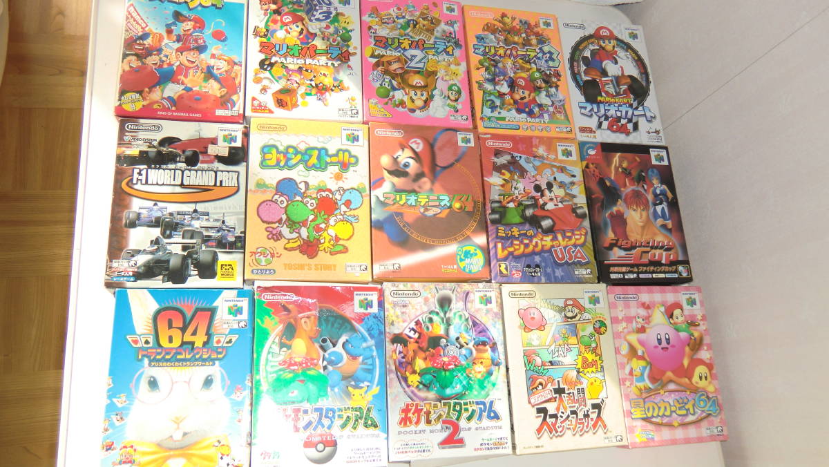 Nintendo64ソフト ニンテンドー64ソフト/マリオパーティー/ポケモン