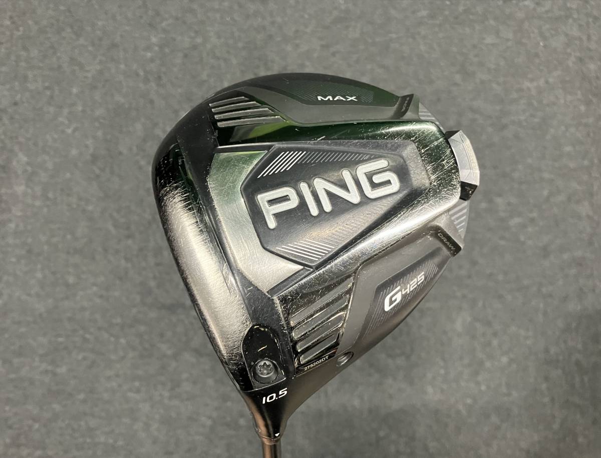 【低重心でなおかつやさしい】レフティー PING/ピン G425 MAX#1W 10.5° ドライバー ALTA JCB(S) 中古
