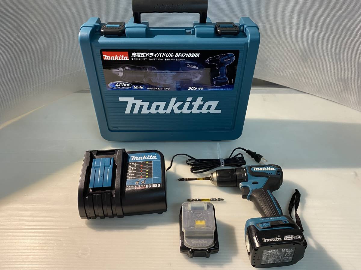 中古 マキタ 18V充電式ドライバドリル DF484D 新でん