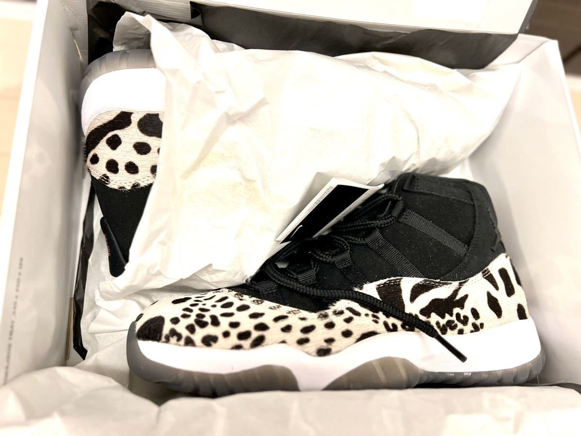 新品未使用 SNKRS購入】NIKE WMNS AIR JORDAN 11 RETRO ANIMAL  