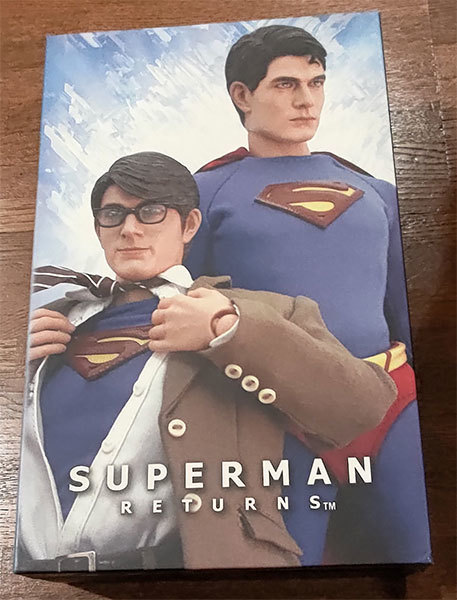 ホットトイズ スーパーマン クラーク ケント 2in1 版 Hot Toys 1/6
