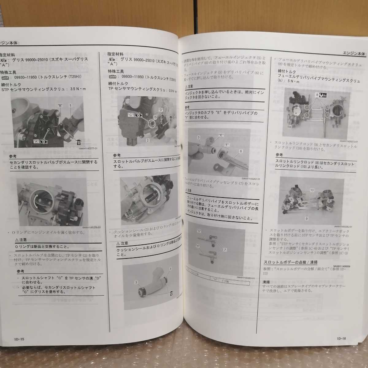 スズキ グラディウス400/GLADIUS400 SFV400AL0(EBL-VK58A) サービス