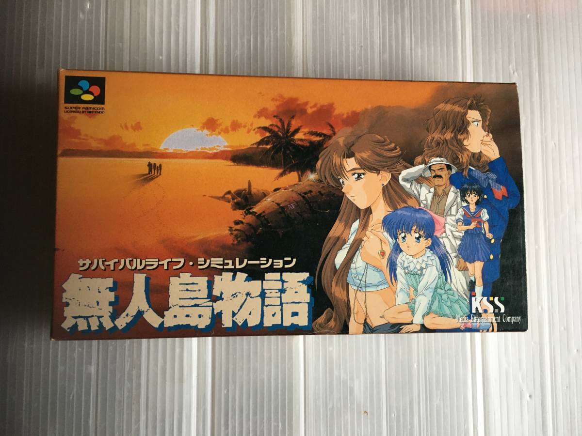 テレビゲーム 無人島物語スーパーファミコンソフト