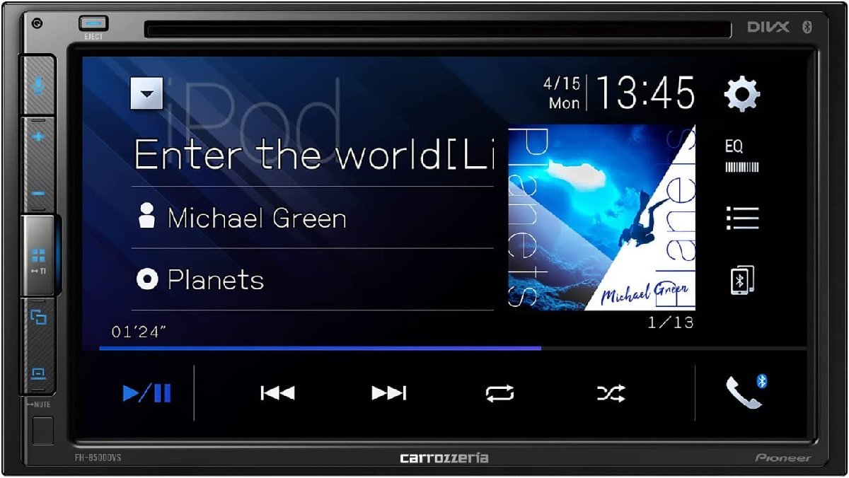 カーオーディオ AppleCarPlay Apple AndroidAuto対応 カロッツェリア 