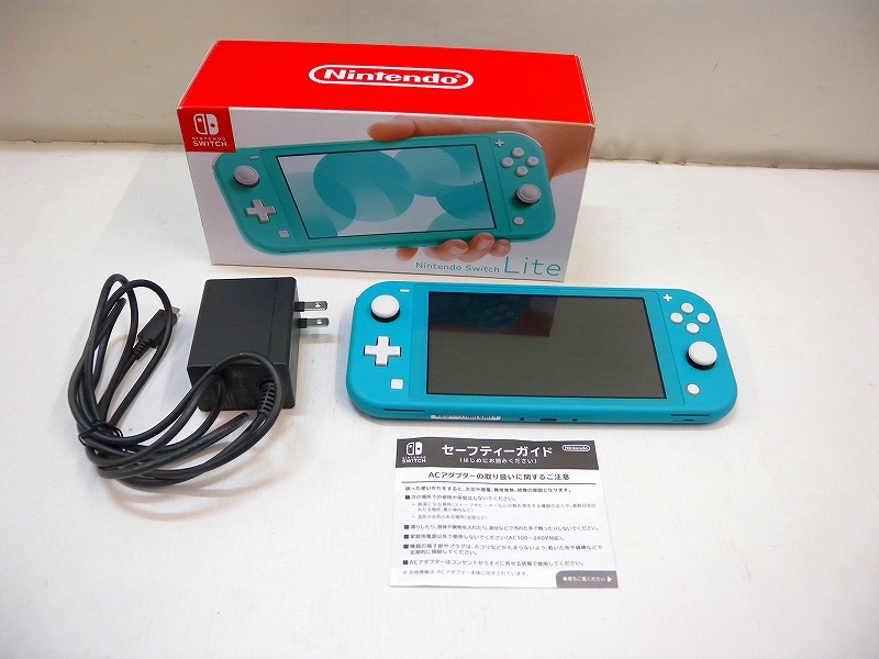【激安大特価，人気】 C1224 ニンテンドースイッチライト ターコイズ アナログスティック左右不具合有 現状渡し ジャンク(ニンテンドースイッチ本体)｜売買されたオークション情報、yahooの商品情報をアーカイブ ニンテンドースイッチ本体
