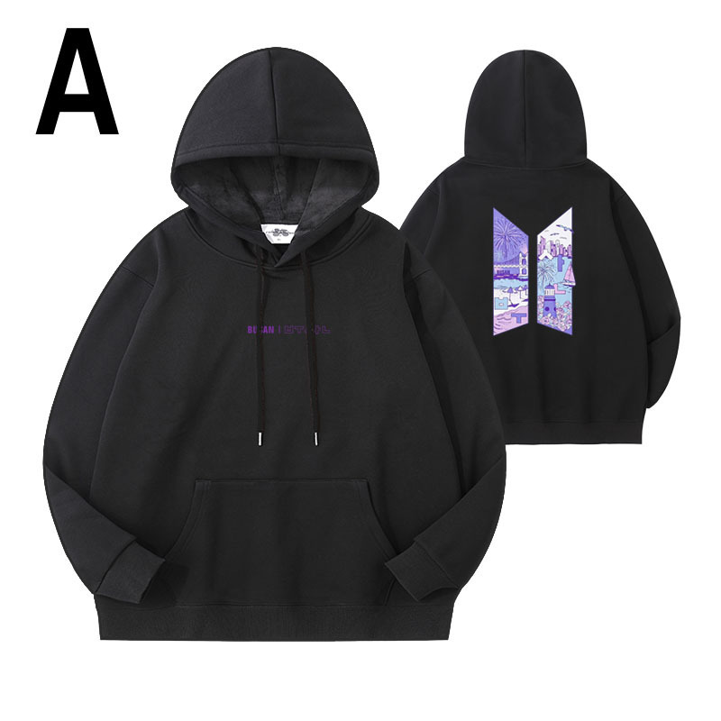 防弾少年団 BTS YET TO COME デザイン 韓流グッズ スウェット パーカー