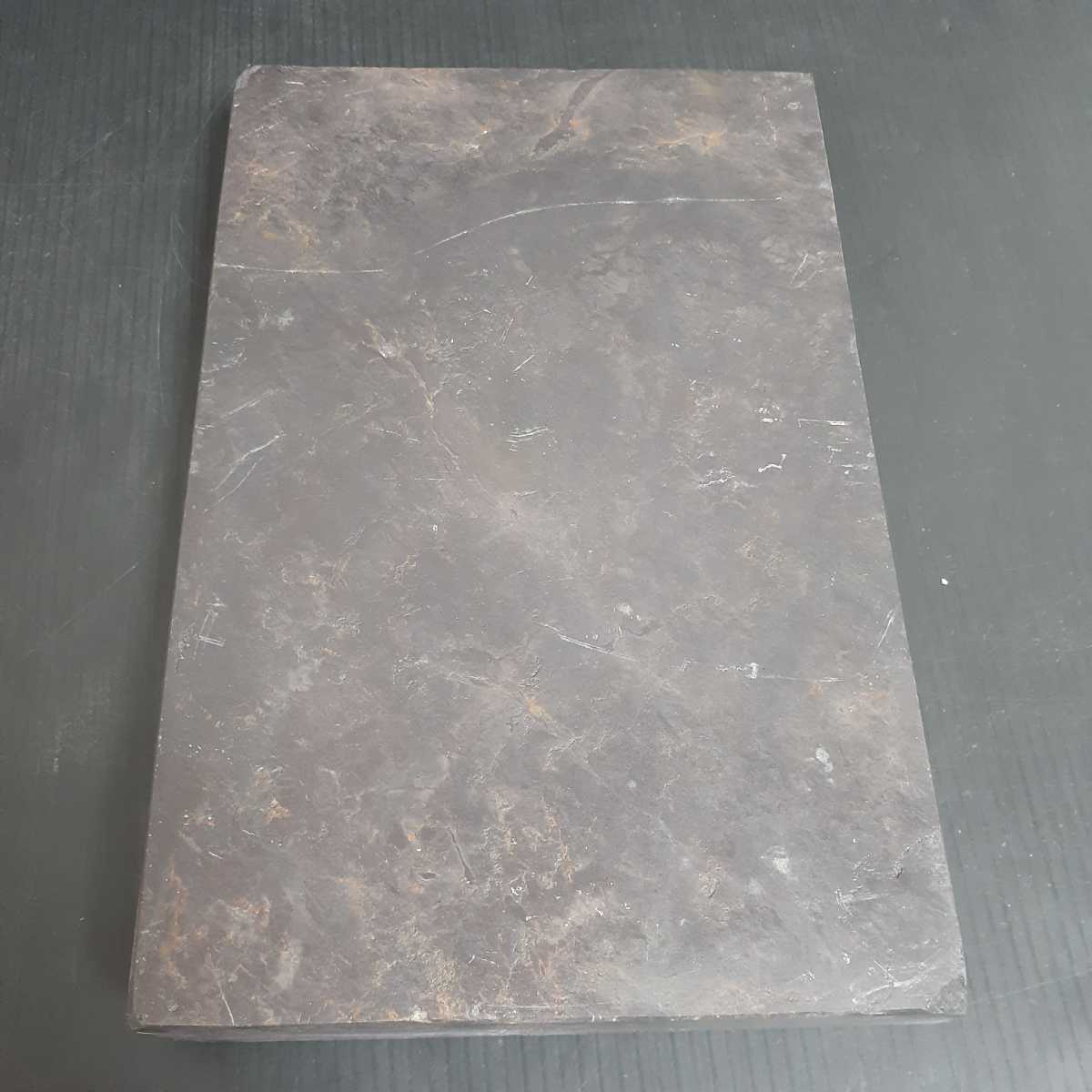 TA361 端渓硯 老坑板硯 水巌 金綫 エン脂暈 青花 硯板 (検 老坑水巌 書 
