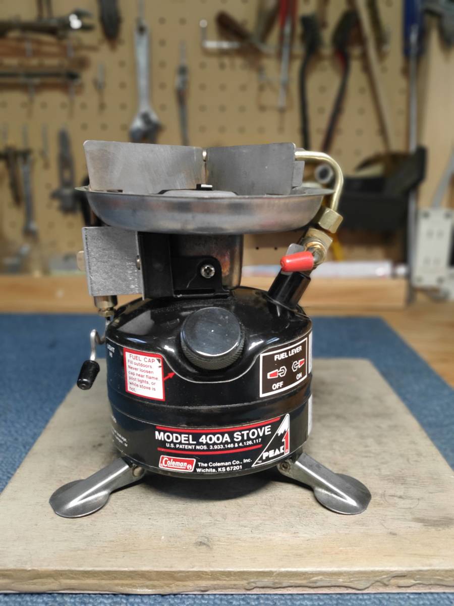 Coleman 400A シングルバーナー あえて選ぶヴィンテージコールマン