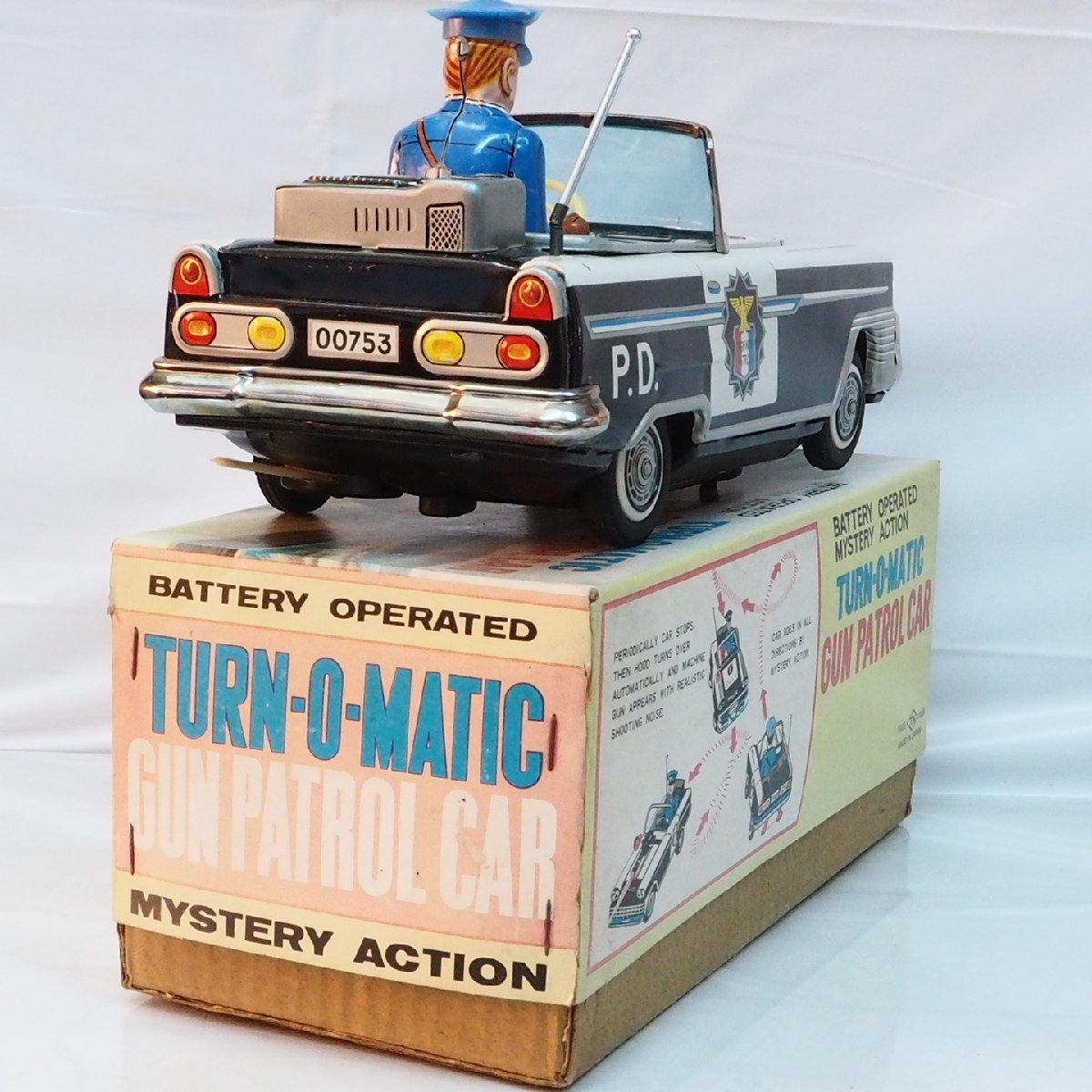 野村トーイ【TURN-O-MATIC GUN PATROL ガンパトロール パトカー