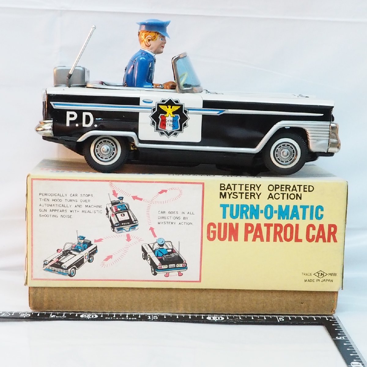 野村トーイ【TURN-O-MATIC GUN PATROL ガンパトロール パトカー