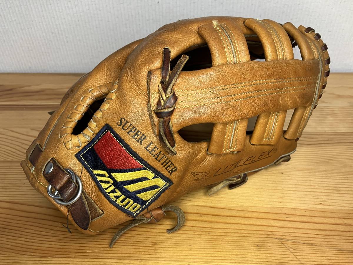 野球 美品 希少 軽量 WORLD Win MIZUNO 左 グローブ ビンテージ