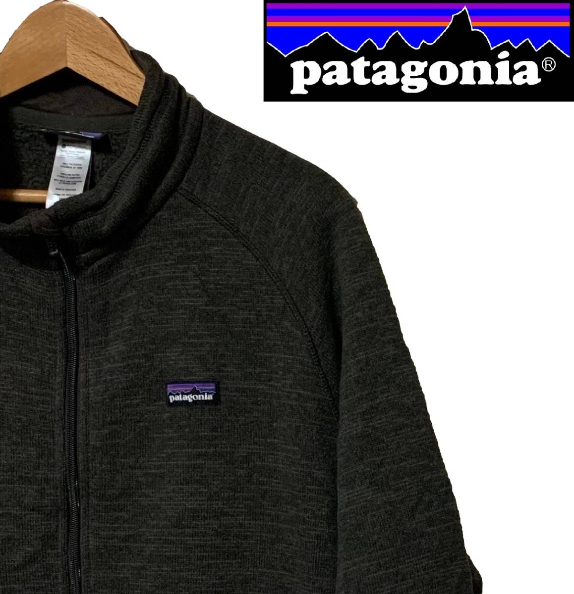 入手困難品★美中古・Patagonia パタゴニア★フルジップフリースジャケット BROWN/GRYA サイズXL