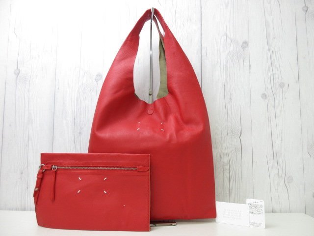 極美品 Maison Margiela メゾン マルジェラ トートバッグ ショルダー 