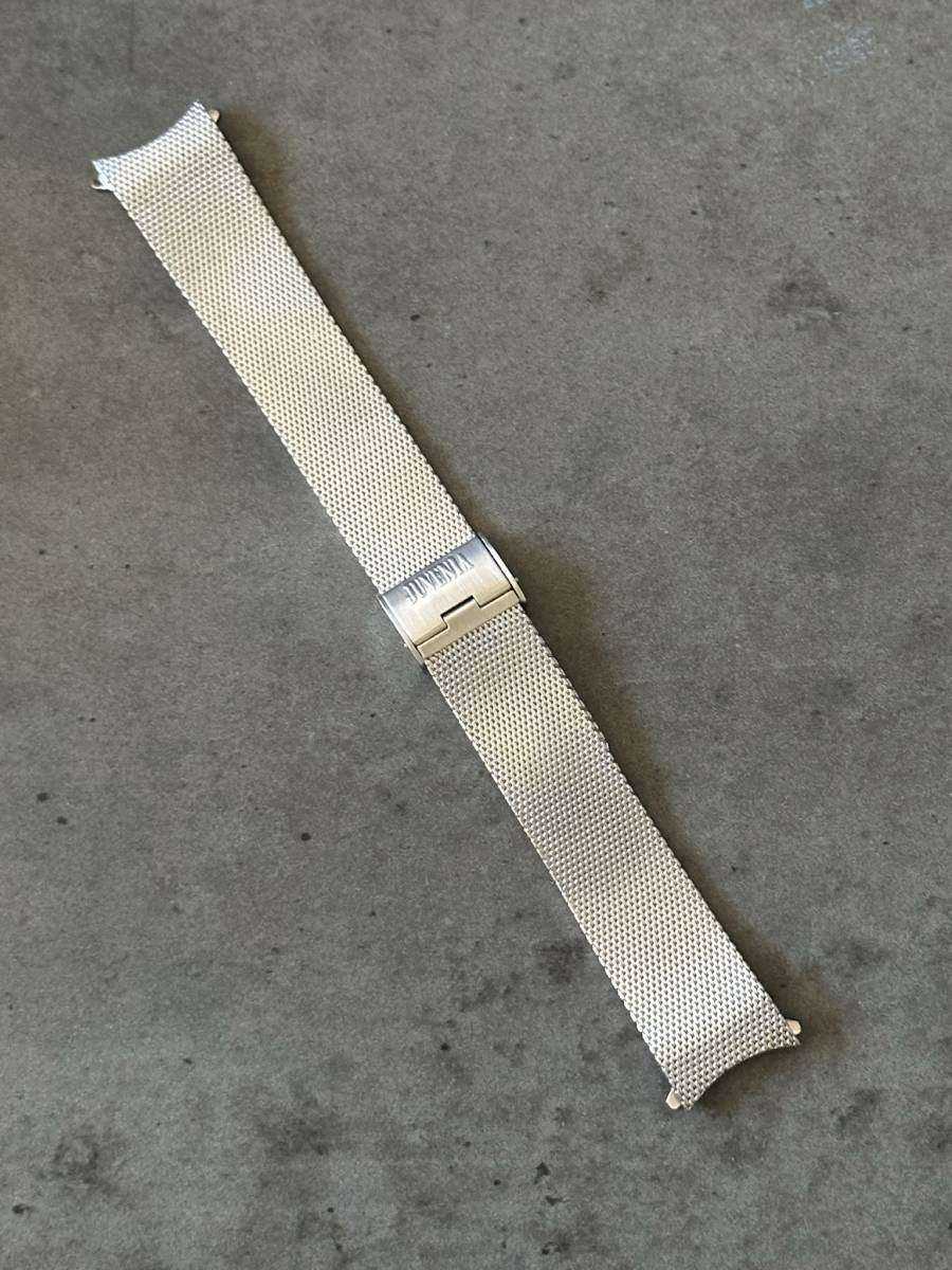 デッドストック DEADSTOCK JUVENIA ジュベニア ステンレスベルト ブレス ラグ幅18mm アンティーク
