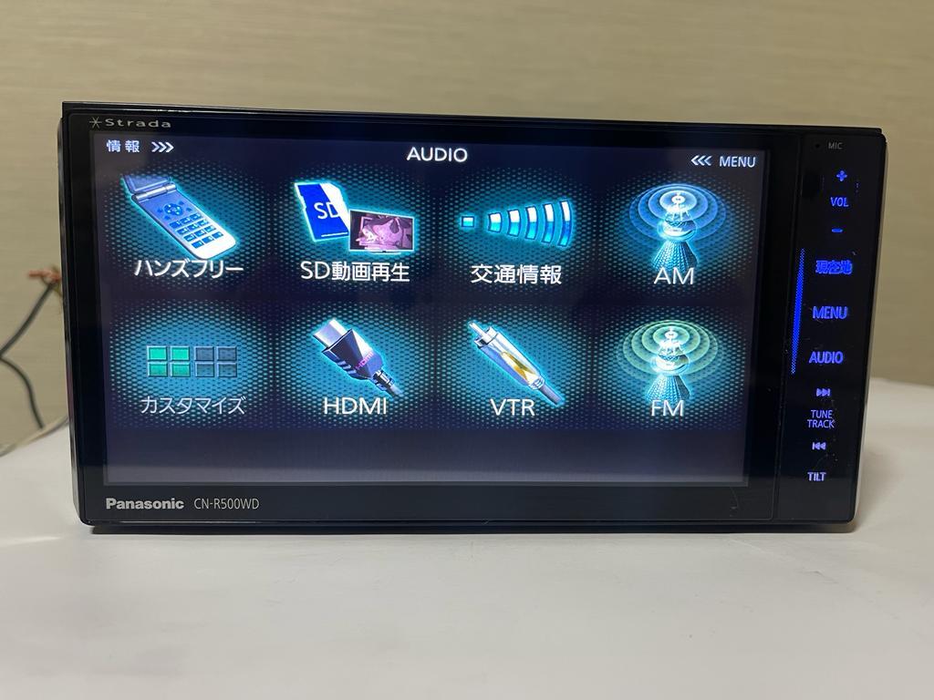パナソニック ストラーダCN-R500WD☆CD/DVD/SD HDMI パナソニック