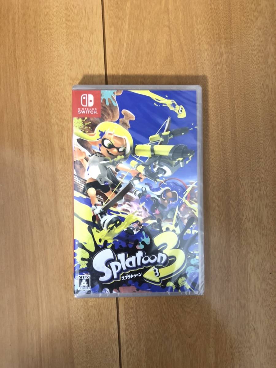 ★送料無料　【Switch】スプラトゥーン３　新品未開封