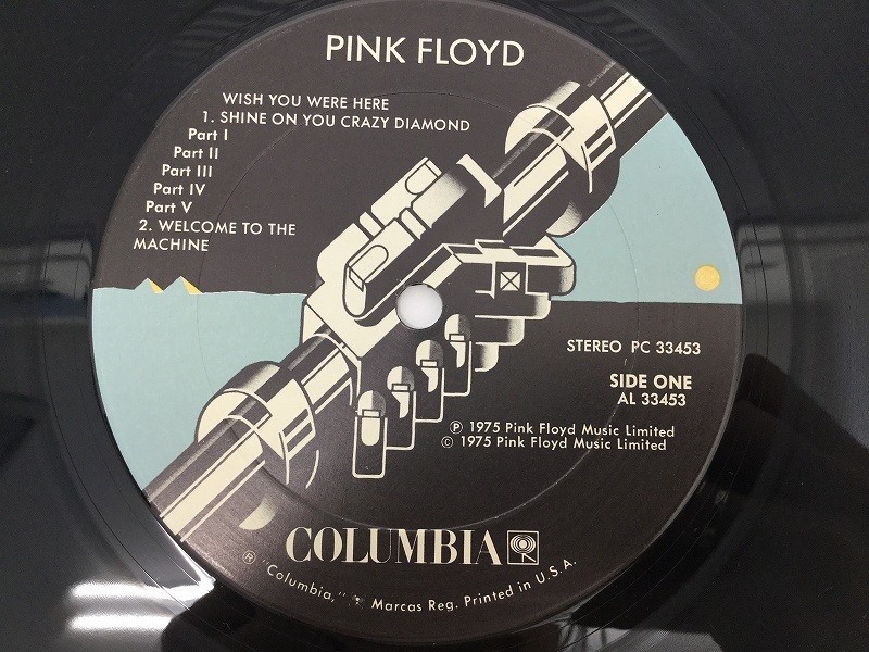 Pink - Floyd Columbia Animals Wish 0 Here Were You 1 Records