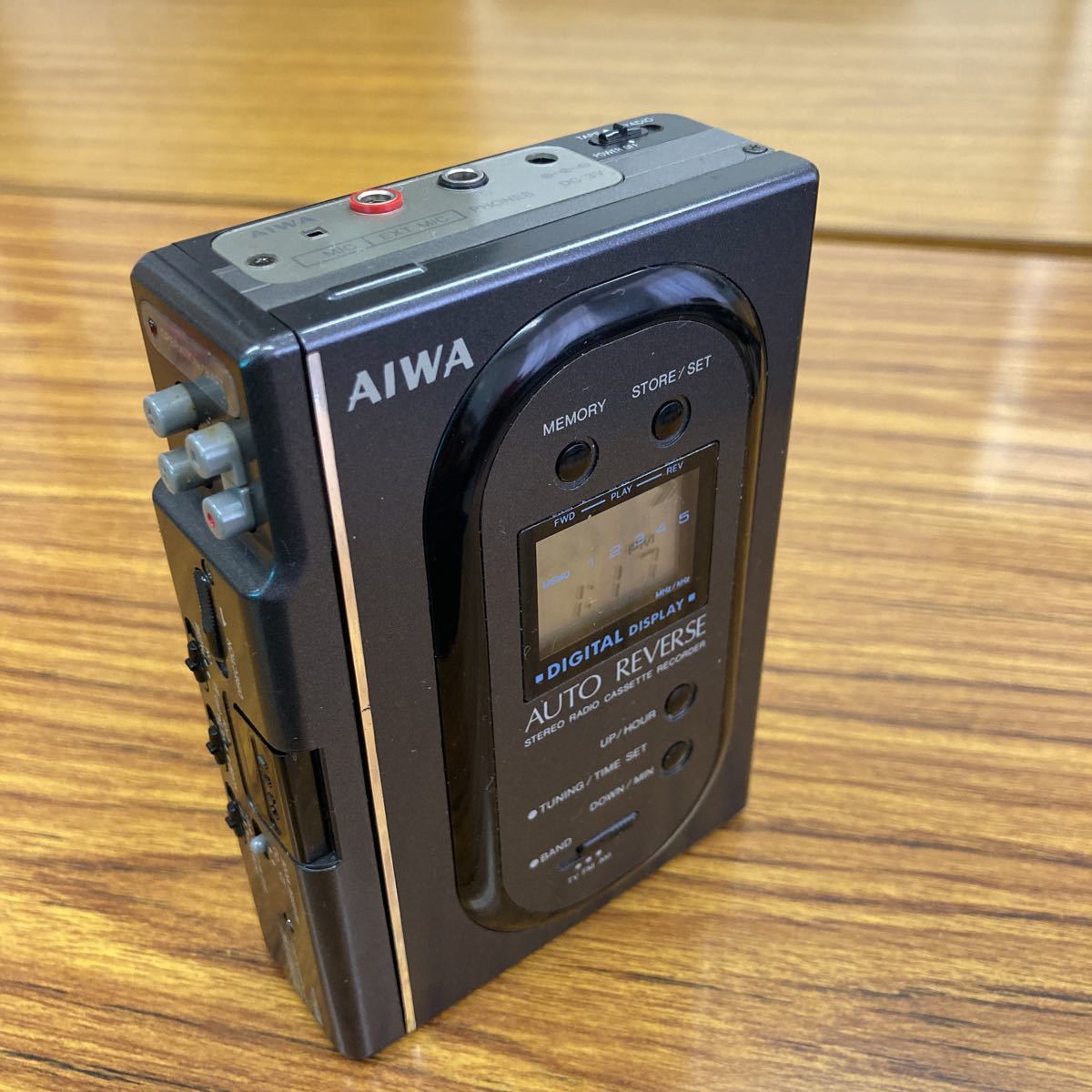 AIWA HS-J15 アイワ STEREO RADIO CASSETTE RECORDER 通電確認済み