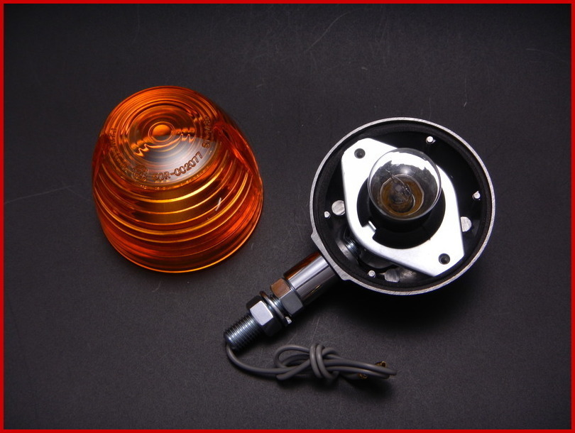 KH400/750SS 純正タイプ ウインカー オレンジ 4個セット 送料込み 500SS/W1S ウインカー オレンジ(4個SET)○マッハ/750SS/KH400