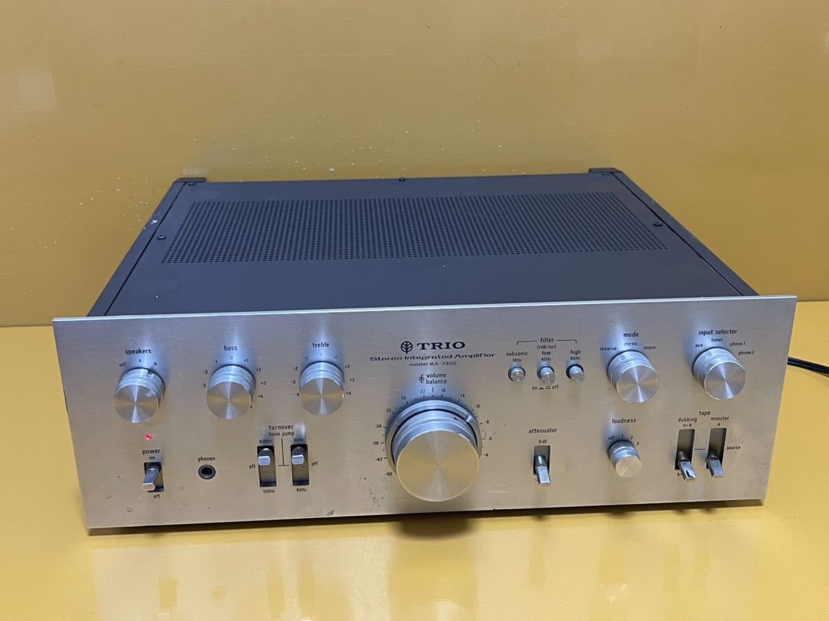 TRIO トリオ Integrated Amplifier Stereo KA-7300D DCステレオ KA