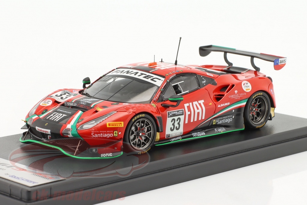 ルックスマート 1/43 フェラーリ 488 GT3 No.33 Rinaldi 2021 スパ24