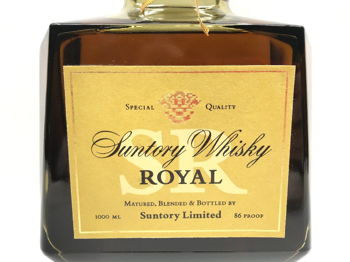 未開栓】 SUNTORY ROYAL SR サントリー ローヤル クイーンサイズ 