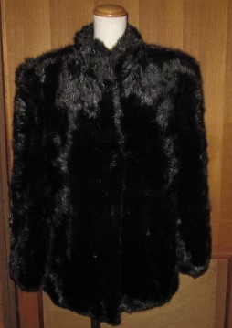 [中古]Latina ITALY ミンク コート ヘアアップ（逆毛）最高級毛皮 サイズ15 着丈約69cm 