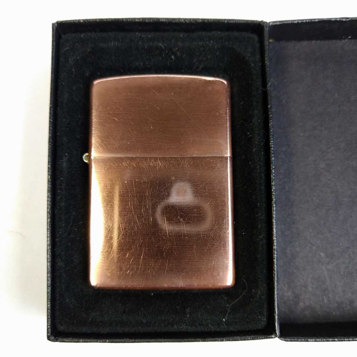 zippo／ ZIPPO SOLID COPPER 純銅 カッパー コッパー 2004年