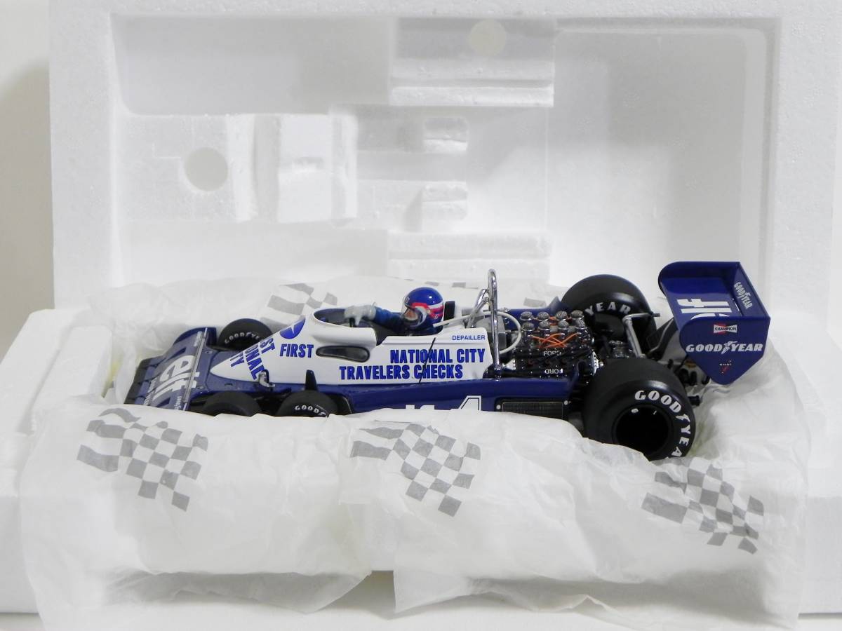 Exoto 1/18 Tyrrell Ford P34 1977 MonacoGP #4 P.Depailler GPC97045