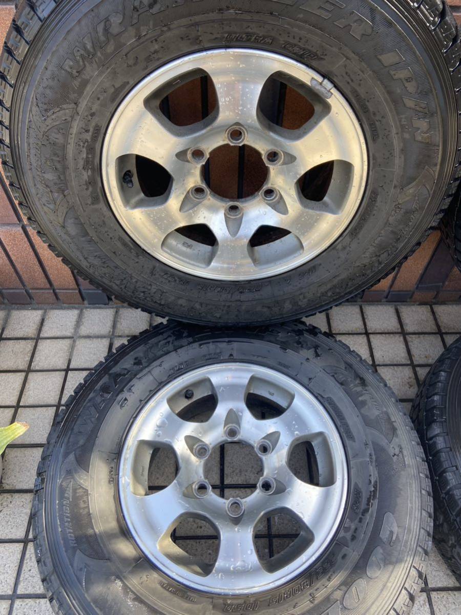 225⁄80R15 スタッドレス 6J オフセット0 6穴 PCD139.7 6穴