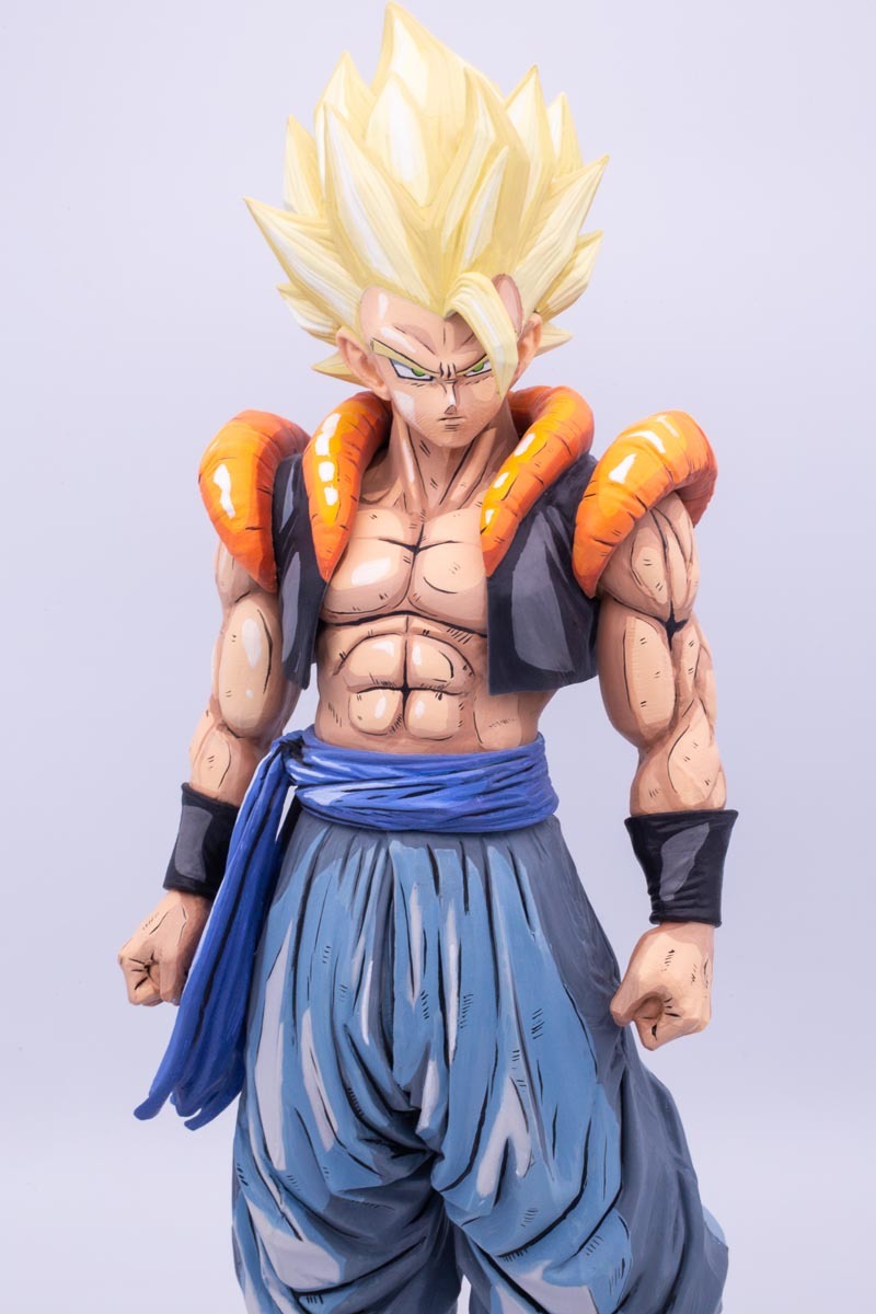 ドラゴンボール ゴジータ フィギュア リペイント 2次元 二次元 塗装 2D 