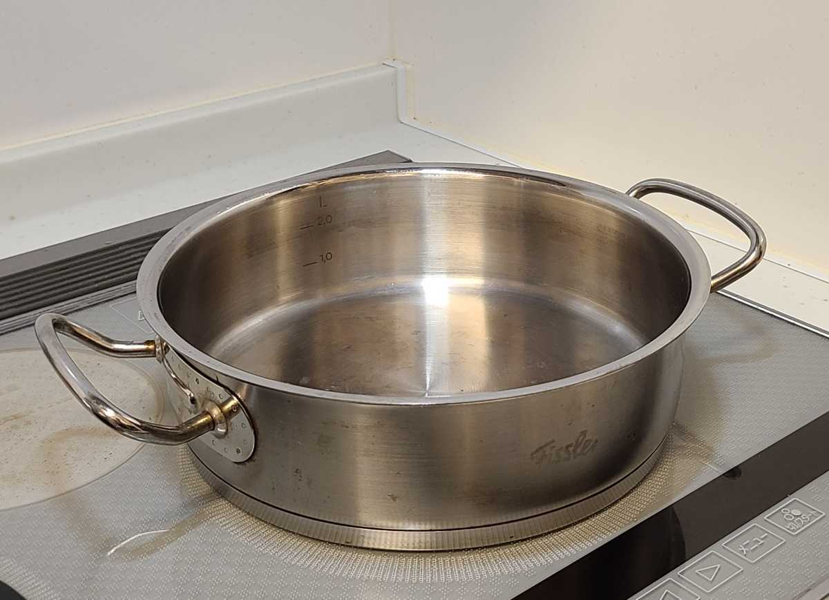 Fissler CookStar フィスラー クックスター 両手鍋 ステンレス 18-10