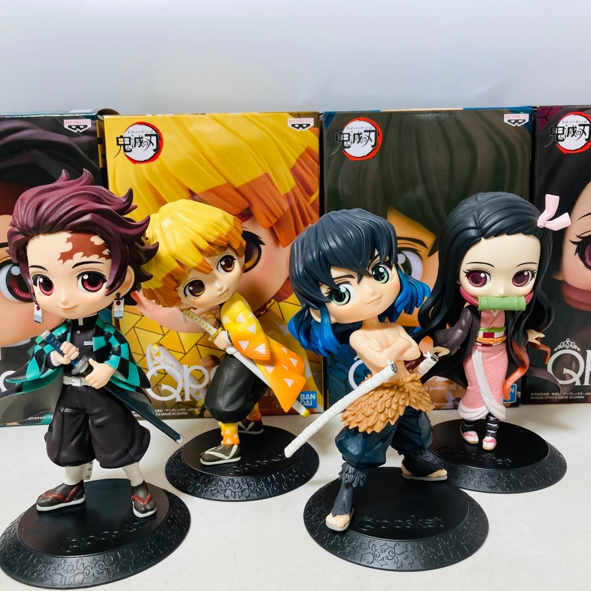 【人気定番，新作登場】 品 Qposket 鬼滅の刃 竈門炭治郎 竈門禰豆子 嘴平伊之助 我妻善逸 4種セット(コミック、アニメ)｜売買されたオークション情報、yahooの商品情報をアーカイブ公開 - オークファン その他