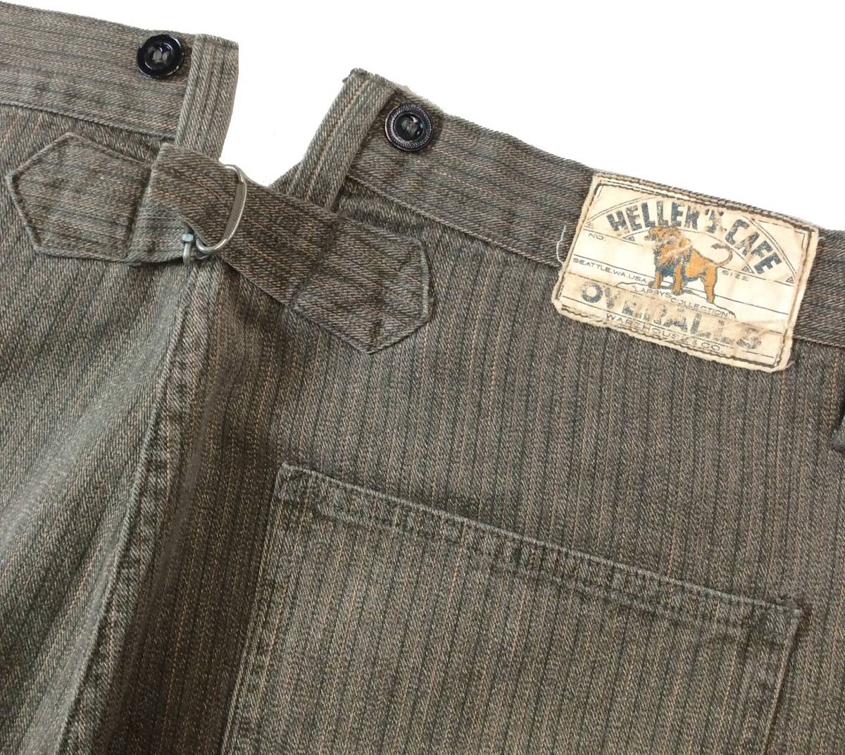 HELLER'S CAFE ヘラーズカフェ ウエアハウス WAREHOUSE ストライプ