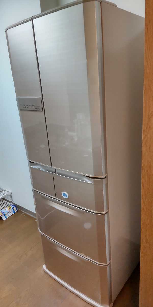 三菱 MITSUBISHI 冷蔵庫 445L 2010年製 MR-E45R 光ビタミンUP 動くん棚 