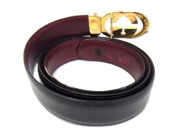 1円 GUCCI グッチ オールドグッチ ヴィンテージ インターロッキングG