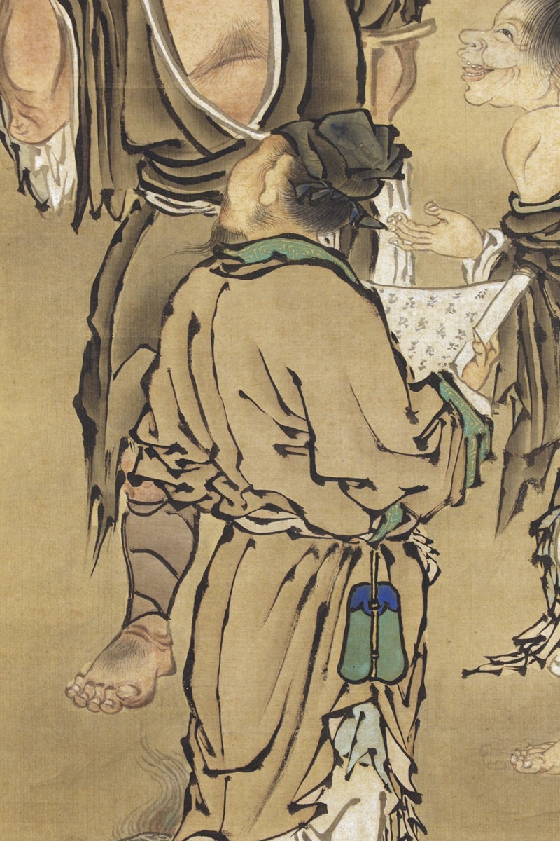 お*猫様 『複製』狩野栄信 狩野伊川院『百鳥図』木挽町家狩野 木挽町