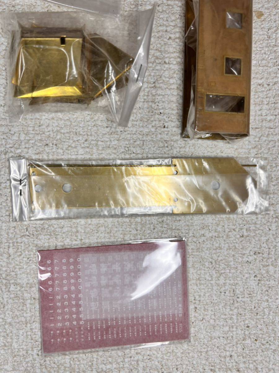 絶版品 珊瑚模型 HOゲージ キ100 キット SANGO 単線用ラッセル車
