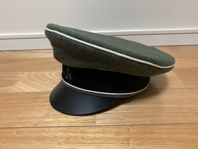 ドイツ EREL社 WWII ドイツ軍 SSクラッシュキャップ 武装親衛隊 制帽