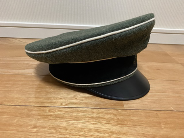 ドイツ EREL社 WWII ドイツ軍 SSクラッシュキャップ 武装親衛隊 制帽 ドイツ EREL社 WWII ドイツ軍 SSクラッシュキャップ 武装親衛隊 制帽