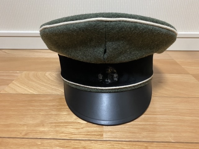 ドイツ EREL社 WWII ドイツ軍 SSクラッシュキャップ 武装親衛隊 制帽