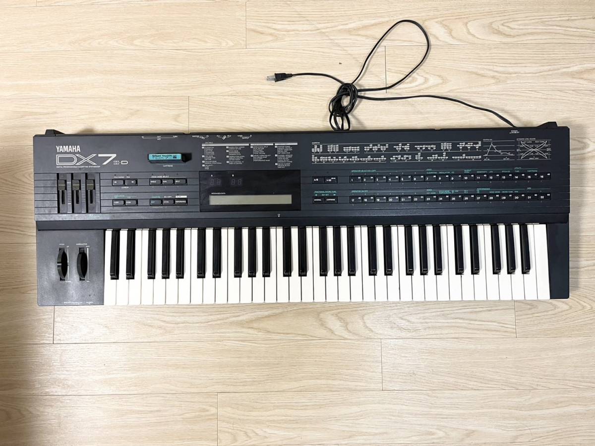 YAMAHA ヤマハ DX7II FD 61鍵 シンセサイザー 楽器＠160（3829