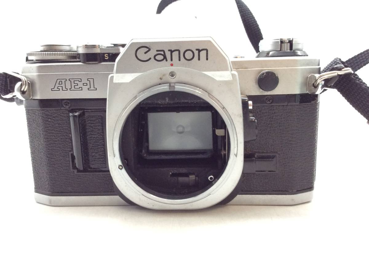 ジャンク Canon キャノン AE-1 一眼レフカメラ レンズ2点付き 楽天市場