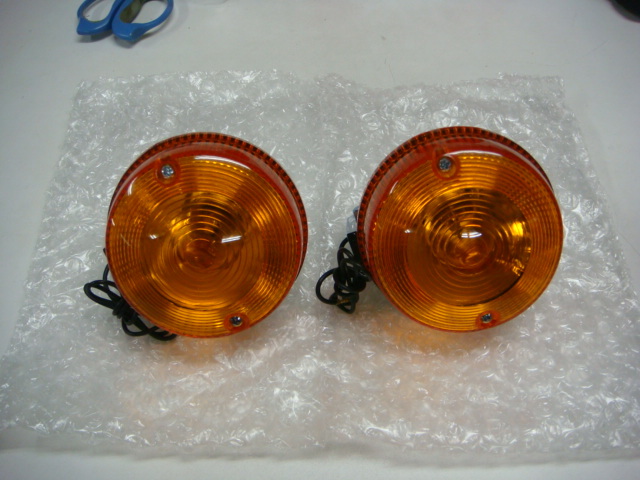 新品 Z1 Z2タイプ ウインカー オレンジ 2個セット (ウィンカー/Z750