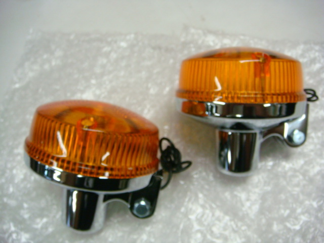 新品 Z1 Z2タイプ ウインカー オレンジ 2個セット (ウィンカー/Z750