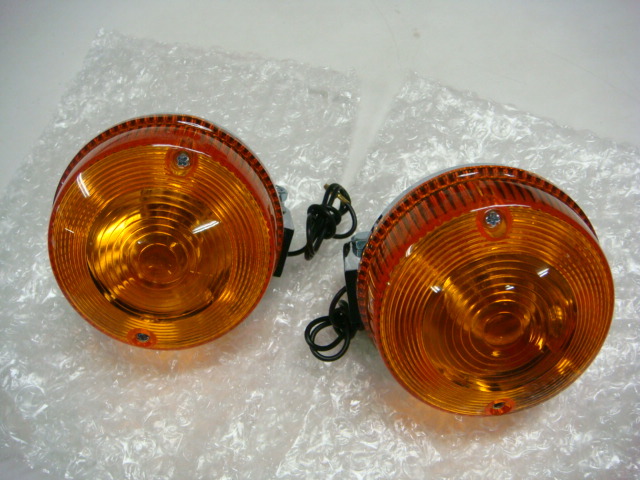 新品 Z1 Z2タイプ ウインカー オレンジ 2個セット (ウィンカー/Z750