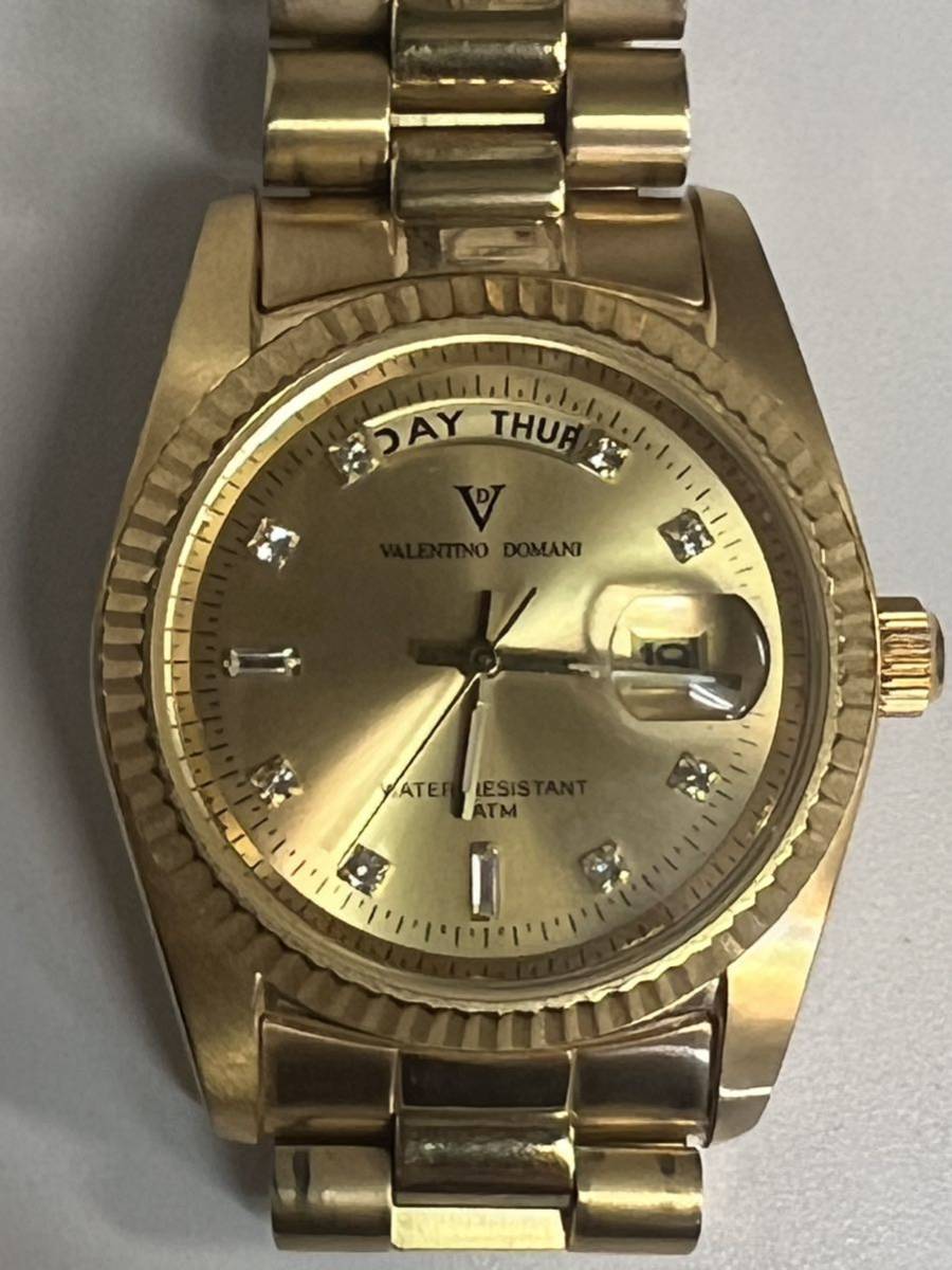 VALENTINO DOMANI バレンチノドマーニ VD-2039 メンズ腕時計 クオーツ 